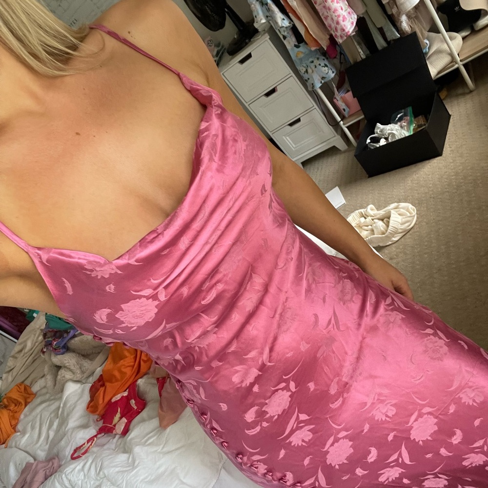 Lulus NWT Pink Slip Dress